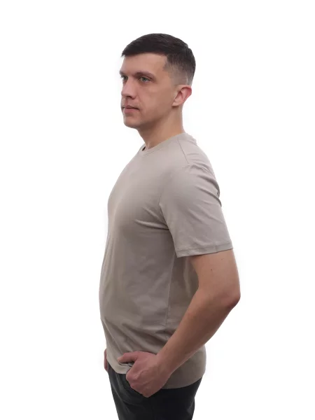 Футболка Beki бежевая