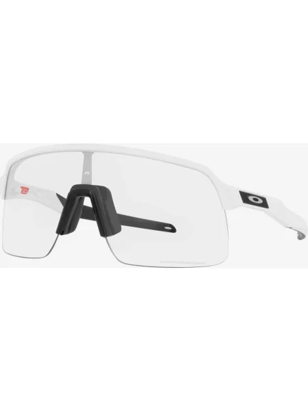 Okulary przeciwsłoneczne Oakley Sutro Lite Matte White z przezroczystymi lub czarnymi soczewkami fotochromowymi białe