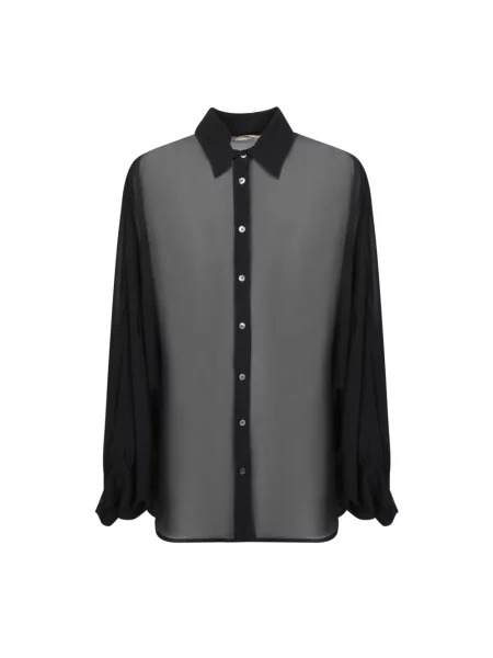 Kołnierzykowy koszula Blanca Vita klasyczna czarna