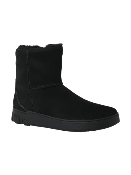 Buty do kostki Ganter skórzane czarne