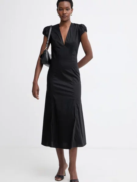 Twinset rochie de vară din cu negru