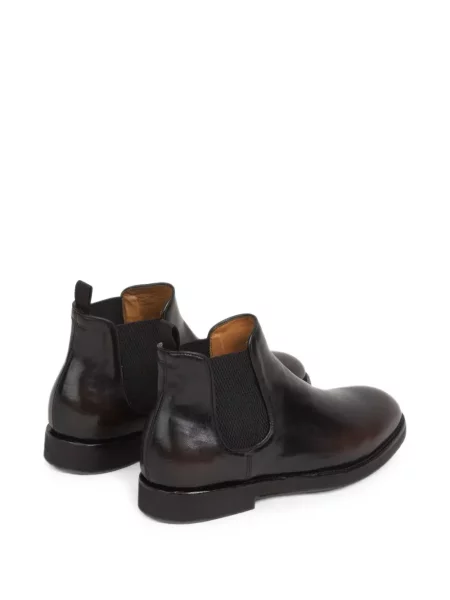 Botine chelsea Officine Creative din piele maro