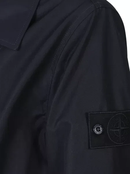 Geacă Stone Island cu strasuri albastru
