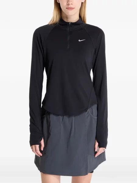 Tricou Nike plic slip-on alergare alb
