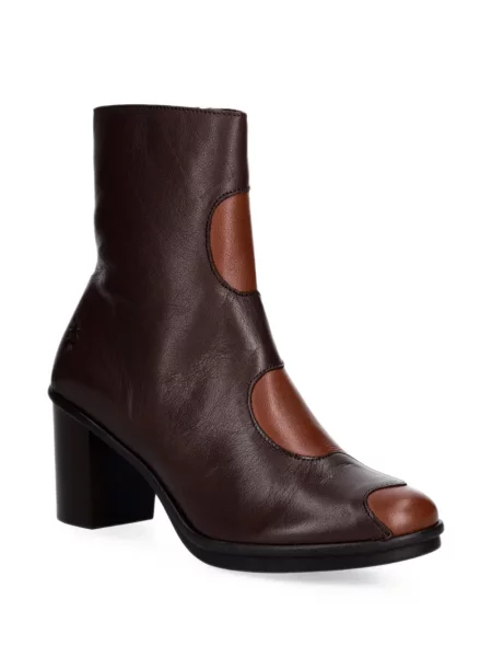 Botine Fly London din piele maro