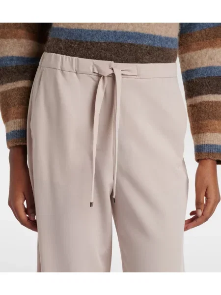 Pantaloni 's Max Mara de lână bej