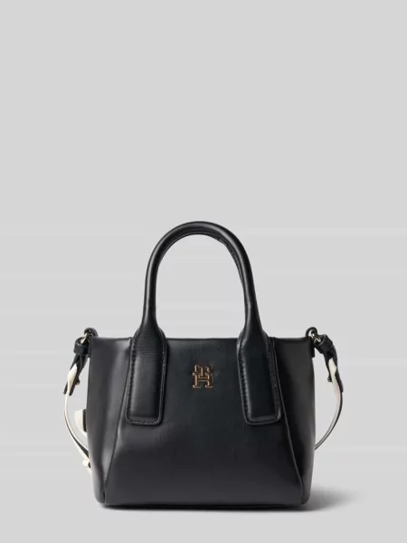 Tommy Hilfiger torba na ramię Kobiety Sztuczna skóra jednolity ONE SIZE czarny