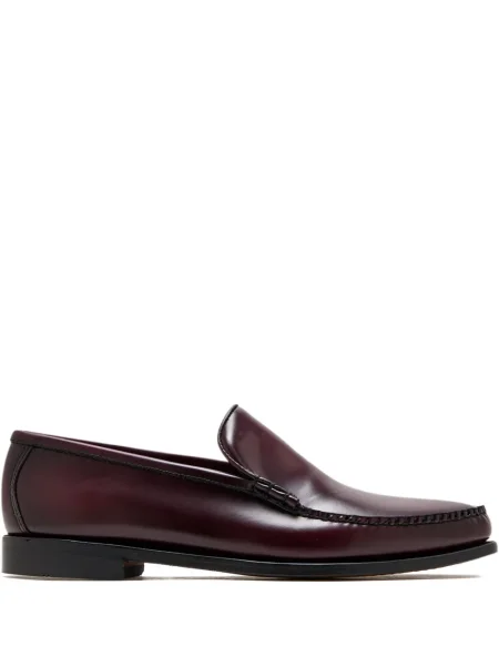 Pantofi loafer G.h. Bass & Co din piele roșu
