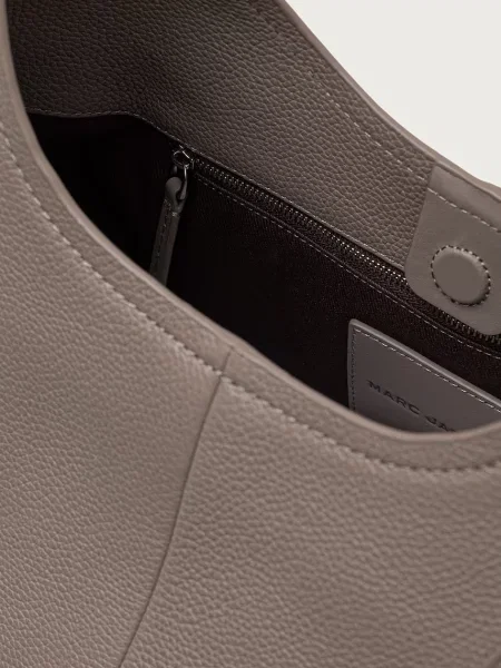 Bőr öves shopper táska Marc Jacobs bézs