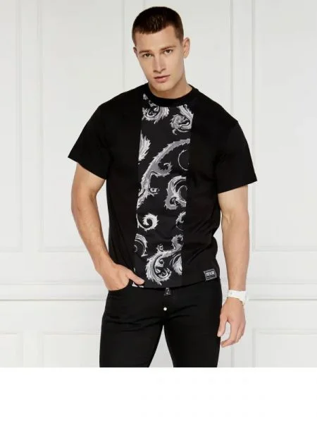Versace Jeans Couture Tricou negru