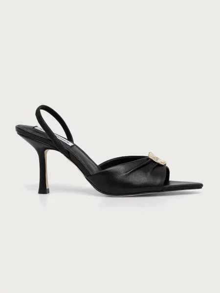 Шкіряні босоніжки Steve Madden на шпильці