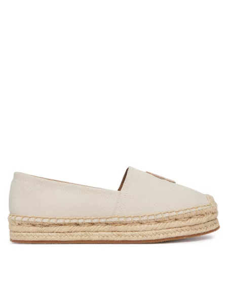 Espadryle BOSS beżowe