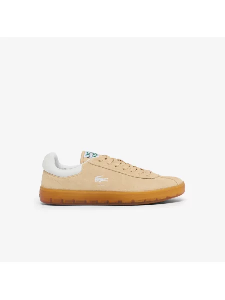 Lacoste Zamszowe Sneakersy Baseshot beżowy