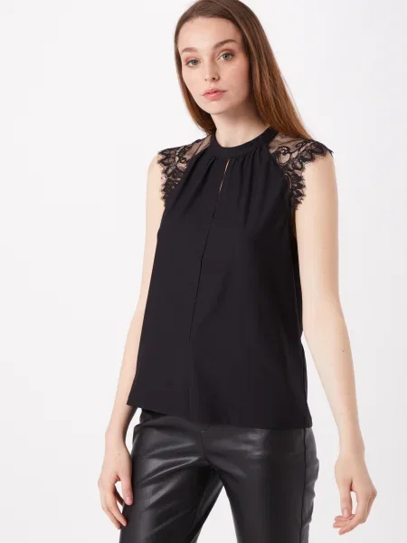 VERO MODA Bluză Milla' negru