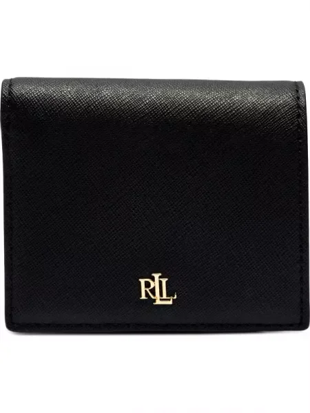 LAUREN RALPH LAUREN De piele portofel negru