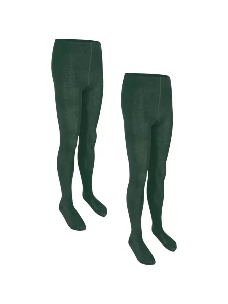 Rajstopy dziecięce Zeco Schoolwear zielone