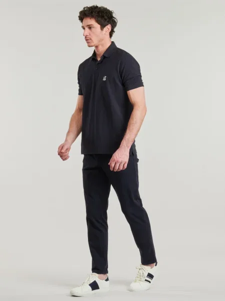 Tricou polo Armani Exchange albastru