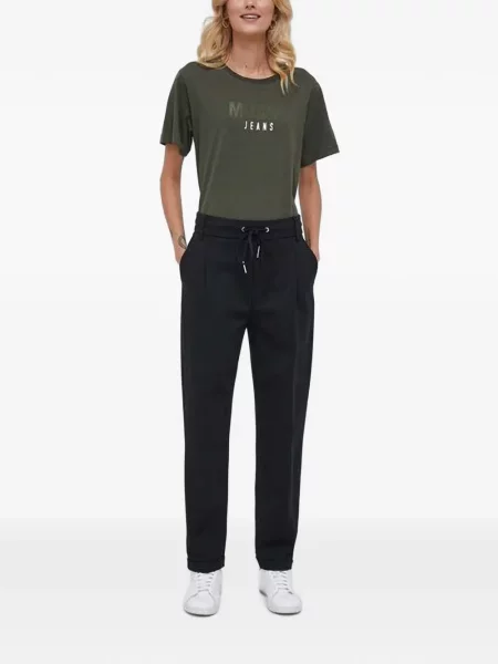 Pantaloni Benetton cu cordon negru