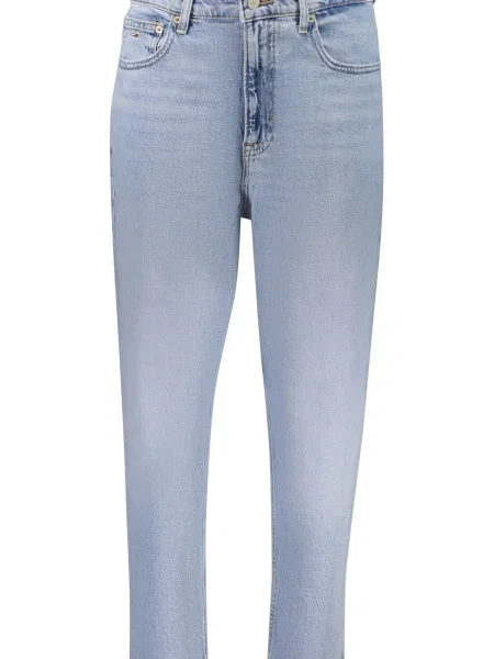 Blugi Tommy Hilfiger Mom albastru