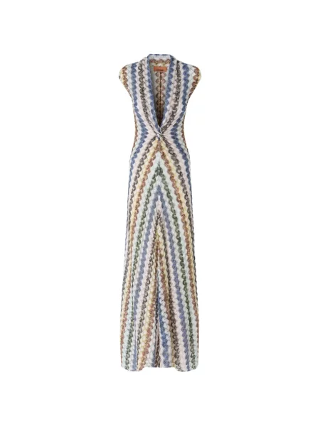 Lung rochie Missoni din dantelă