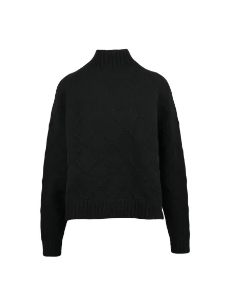 Sweter Elisabetta Franchi wełniany czarny