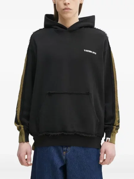 Hanorac cu glugă A Bathing Ape® cu imagine cu model camuflaj negru