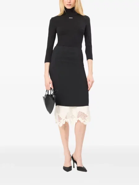 Tricou Rotate Birger Christensen cu autograf negru