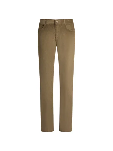 Pantaloni Etro de catifea cord cu 5 buzunare