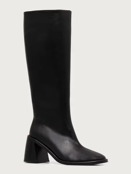 Souliers Martinez cizme pentru femei din piele TRIANA negru