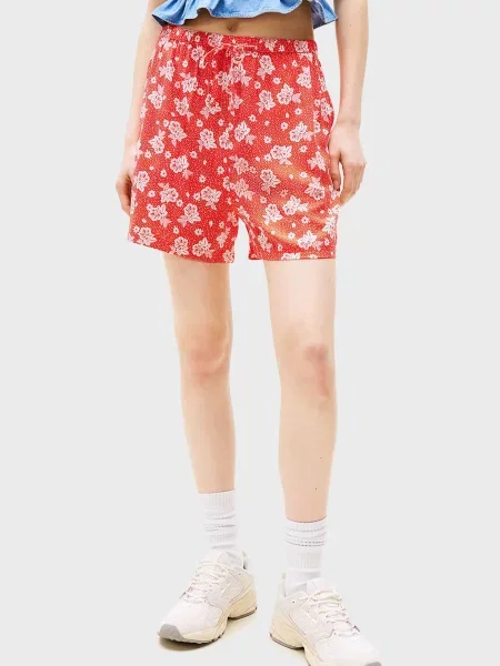 Джинсові шорти Tommy Jeans червоні