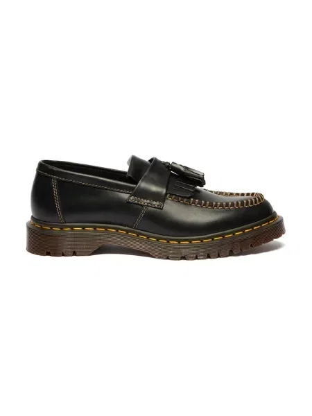 Dr. Martens mocasini de piele Adrian Ben Tassel Loafer negru