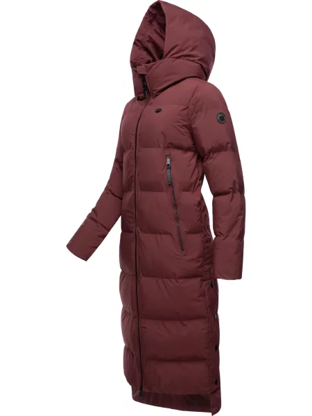 Ragwear Funkcionalen plašč Patrise vinsko rdeča
