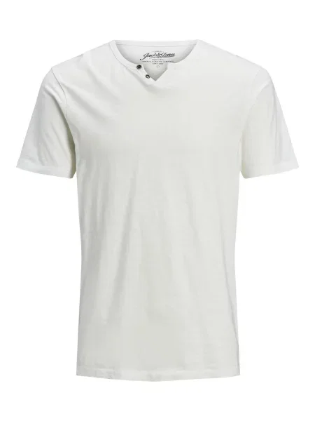 JACK & JONES Tricou JJESPLIT deschis gri