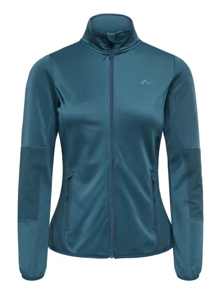 ONLY PLAY Jachetă fleece Jetta petrol verde