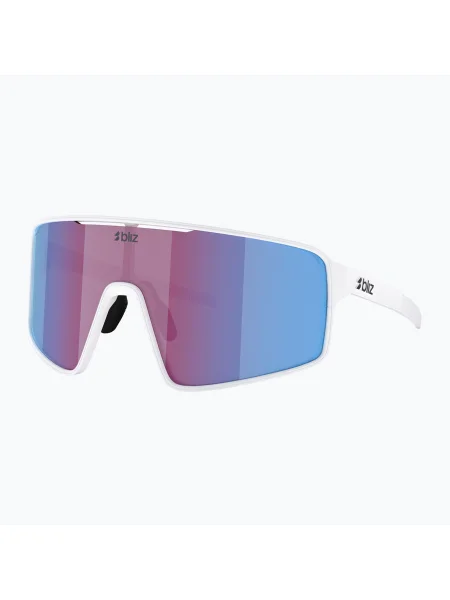 Bliz Nano Optics Nordic Light matt fehér/begónia/lila kék multi napszemüveg. Méret: OS fehér