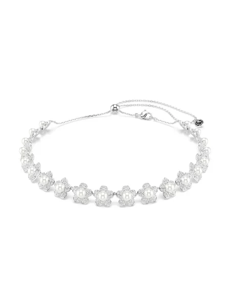 Swarovski colier pentru femei din metal Ariana Grande x Swarovski alb