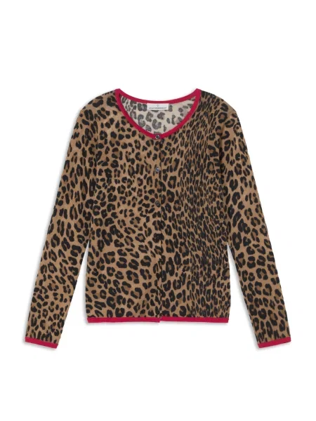 Lola Casademunt Geacă tricotată ombră / brocart / roșu bordeaux negru