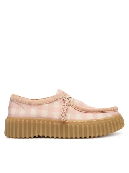 Poltopánky Clarks Torhill Bee ružová
