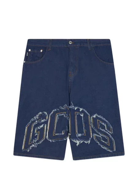 Pantaloni scurți Gcds cu autograf albastru