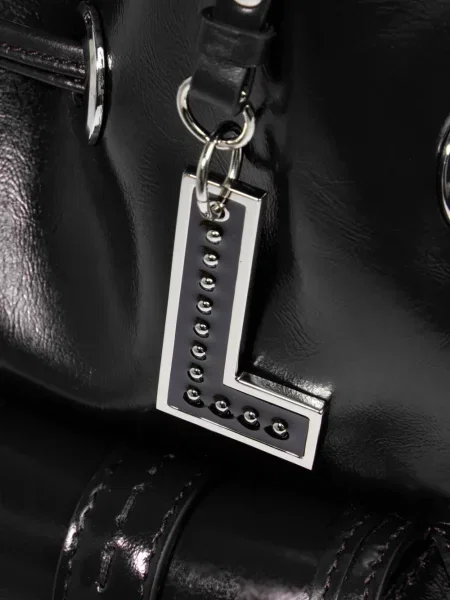 Geanta de piele Lancel din piele negru