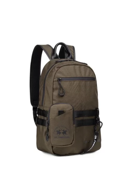 Rucsac La Martina cu imagine verde