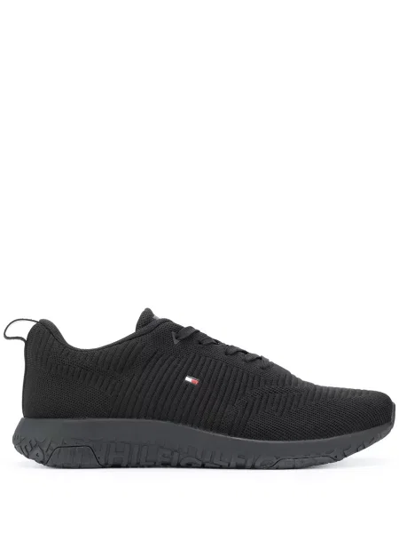 Sneakerși Tommy Hilfiger negru