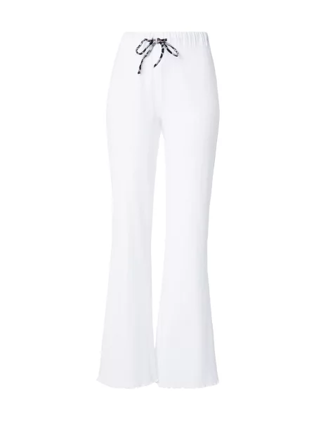 Hey Honey Pantaloni alb
