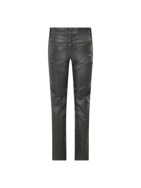 Skinny spodnie 7 For All Mankind brązowe