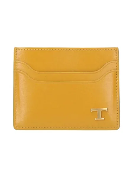 Portfel Tod's skórzany żółty