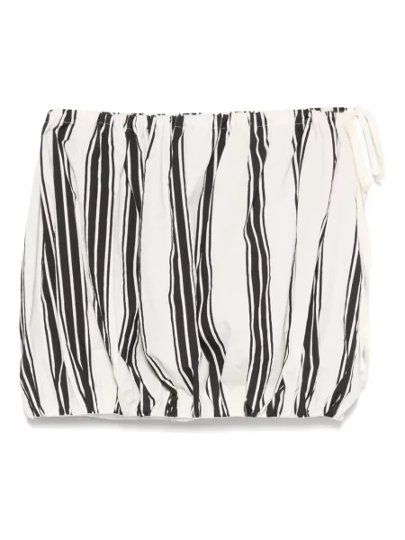 Fusta mini Philosophy Di Lorenzo Serafini cu dungi negru