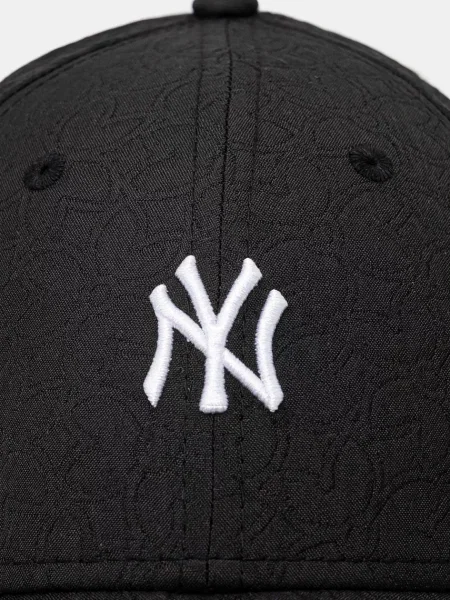 New Era czapka z daszkiem JACQUARD NEW YORK YANKEES czarna