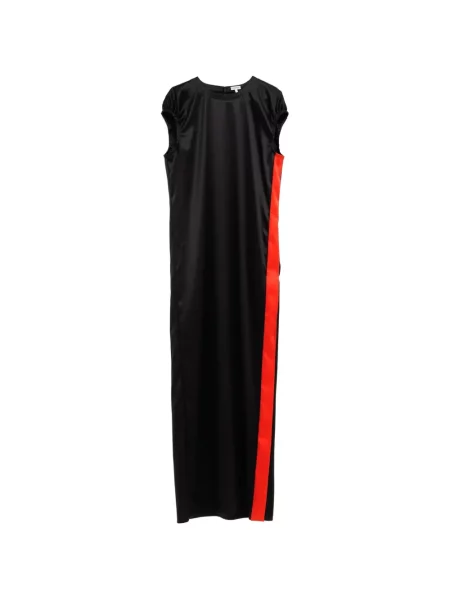 Rochie maxi Loewe cu dungi negru