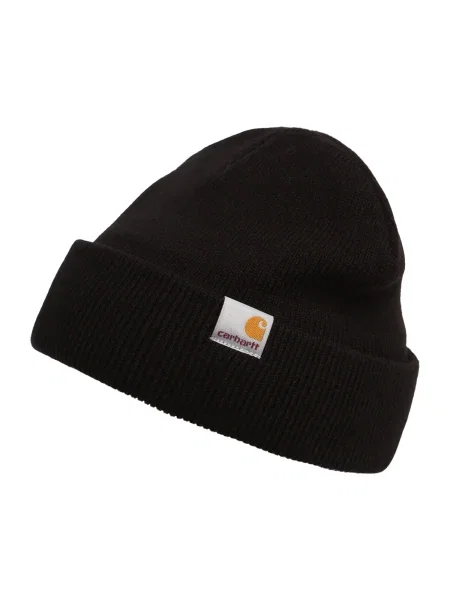 Carhartt WIP căciulă din tricot gros negru