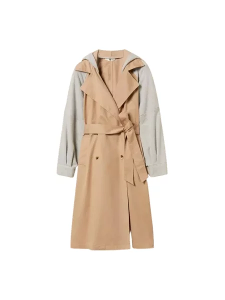 Trencz Twinset beżowy